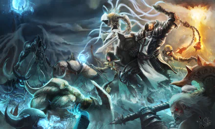 Barbarian (Diablo III) Wizard (Diablo III) Crusader (Diablo III) Demon Hunter (Diablo III) Tyrael (Diablo III) Malthael (Diablo III) video game Diablo III: Reaper Of Souls HD Desktop Wallpaper | Background Image