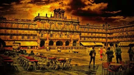 man made Salamanca HD Desktop Wallpaper | Background Image
