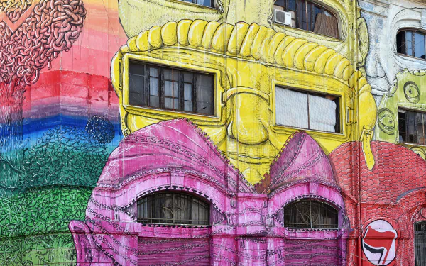 artistic Street Art HD Desktop Wallpaper | Background Image