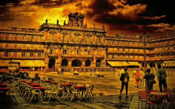 man made Salamanca HD Desktop Wallpaper | Background Image