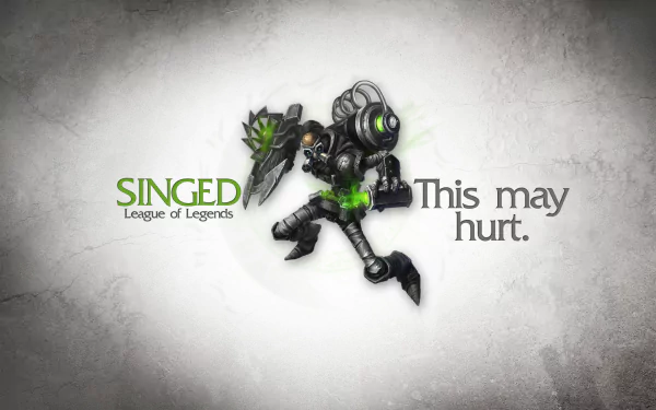 Singed (League Of Legends) video game League Of Legends HD Desktop Wallpaper | Background Image