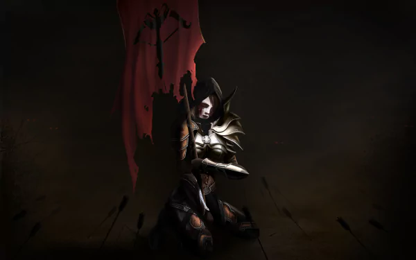 Demon Hunter (Diablo III) video game Diablo III HD Desktop Wallpaper | Background Image