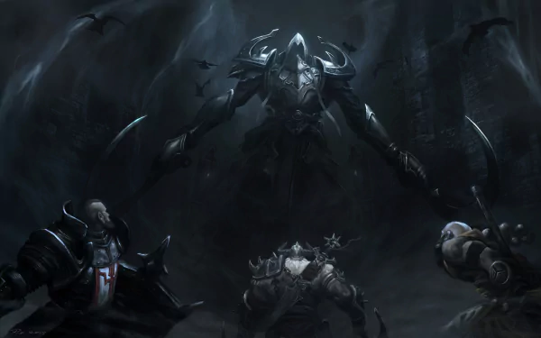 Monk (Diablo III) Barbarian (Diablo III) Crusader (Diablo III) Malthael (Diablo III) video game Diablo III: Reaper Of Souls HD Desktop Wallpaper | Background Image