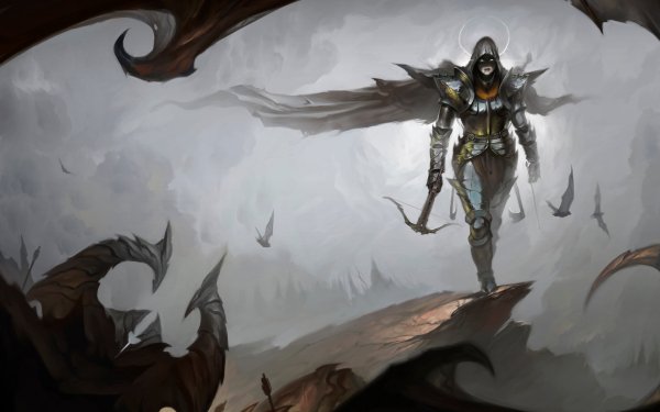 Video Game Diablo III Diablo Demon Hunter HD Wallpaper | Background Image
