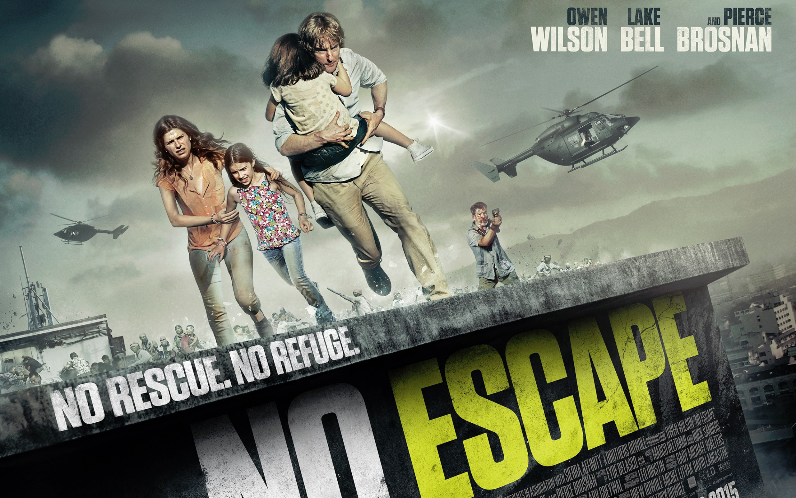 No Escape (2015) HD Wallpaper
