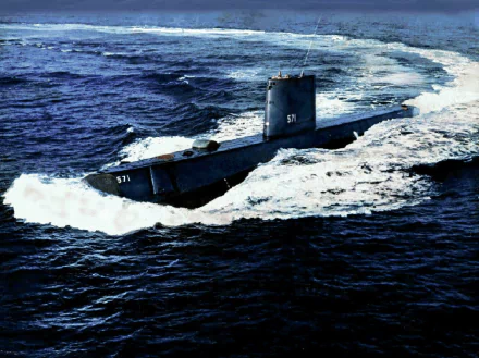 USS Nautilus (SSN-571) submarine military United States Navy HD Desktop Wallpaper | Background Image