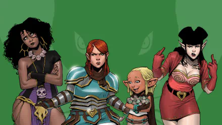 Comic Rat Queens HD Desktop Wallpaper | Background Image