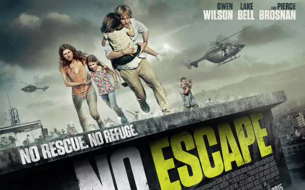 Pierce Brosnan Lake Bell Owen Wilson movie No Escape (2015) HD Desktop Wallpaper | Background Image