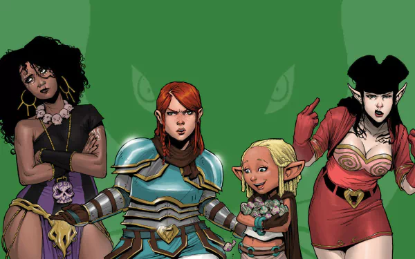 Comic Rat Queens HD Desktop Wallpaper | Background Image