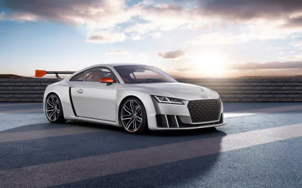 Audi TT Clubsport Turbo vehicle Audi TT HD Desktop Wallpaper | Background Image