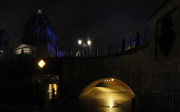 man made tunnel HD Desktop Wallpaper | Background Image