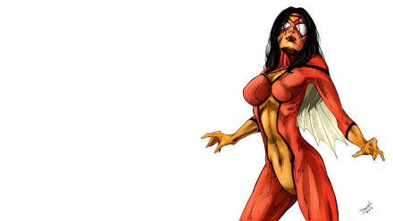 Comic Spider-Woman HD Desktop Wallpaper | Background Image