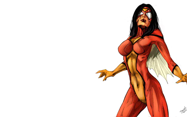 Comic Spider-Woman HD Desktop Wallpaper | Background Image