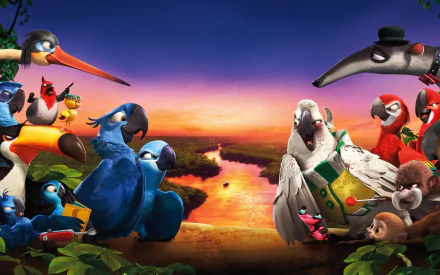 movie Rio 2 HD Desktop Wallpaper | Background Image
