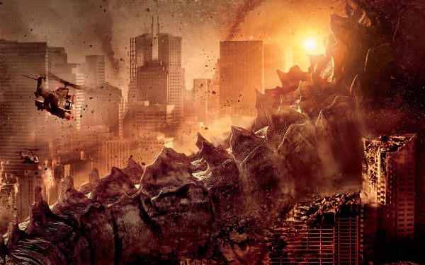 movie Godzilla (2014) HD Desktop Wallpaper | Background Image
