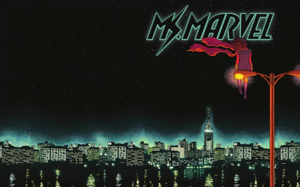 Comic Ms. Marvel HD Desktop Wallpaper | Background Image
