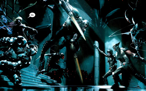 Comic X-Force HD Desktop Wallpaper | Background Image