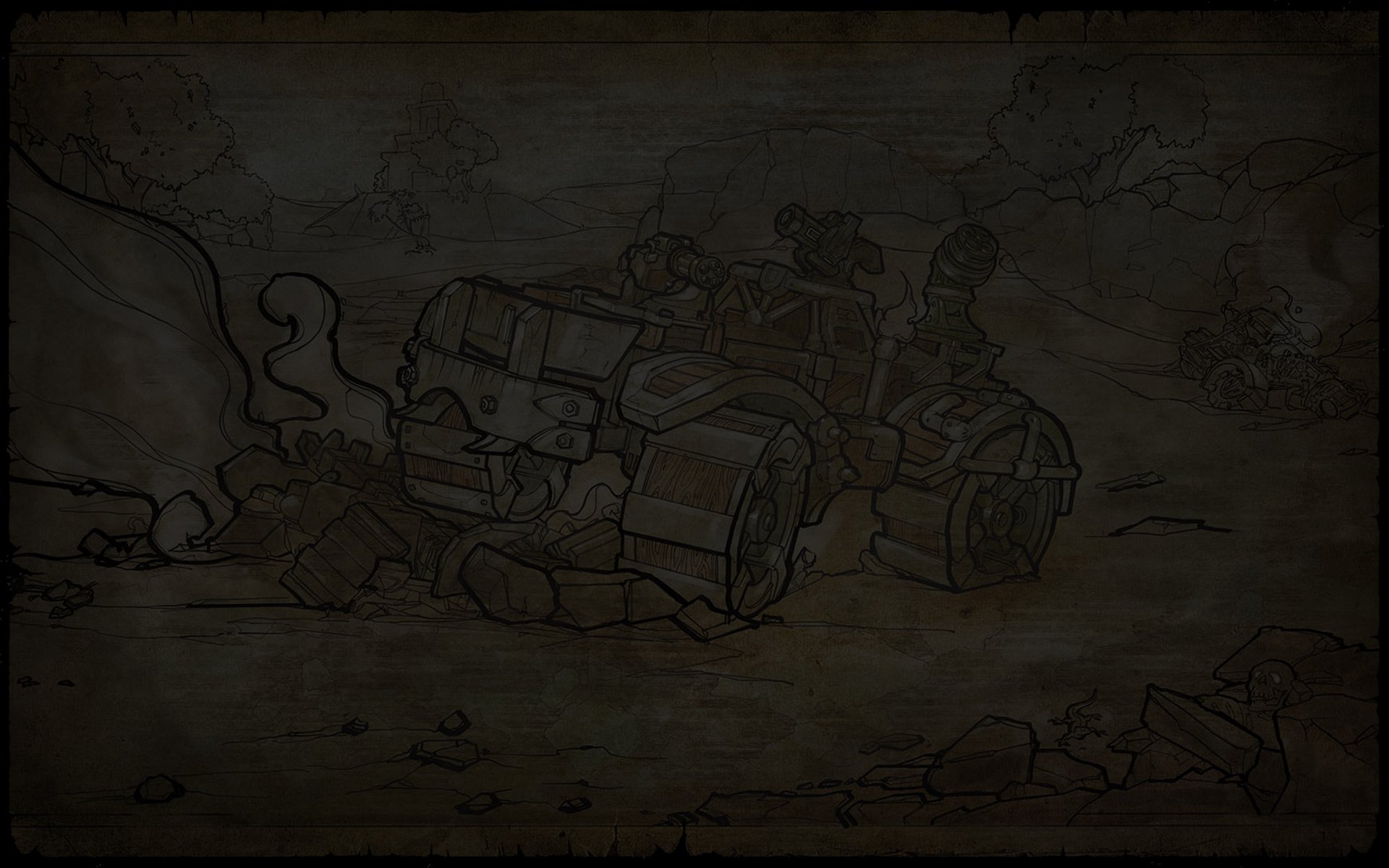 Download Video Game Badland Bandits HD Wallpaper
