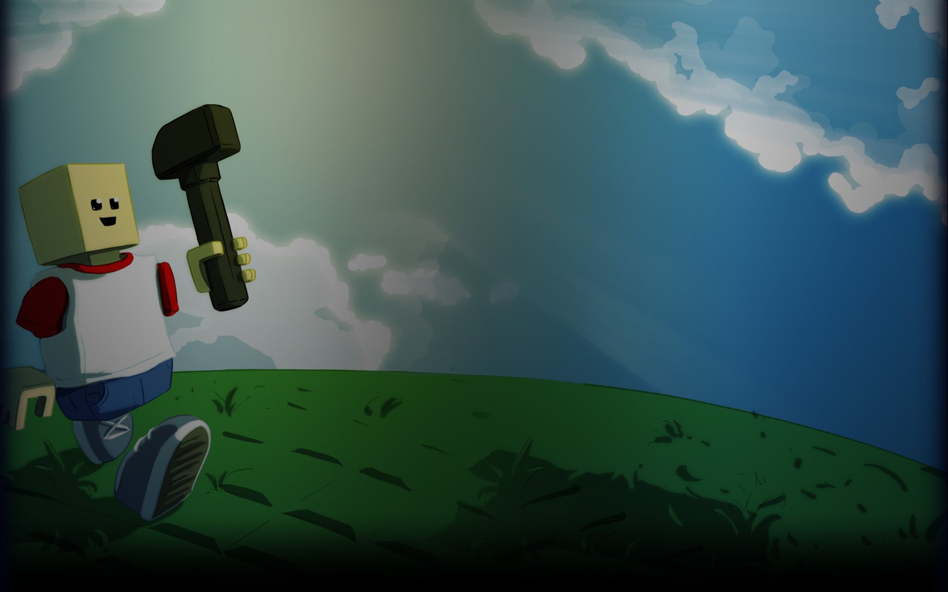 Download Video Game Blockland HD Wallpaper