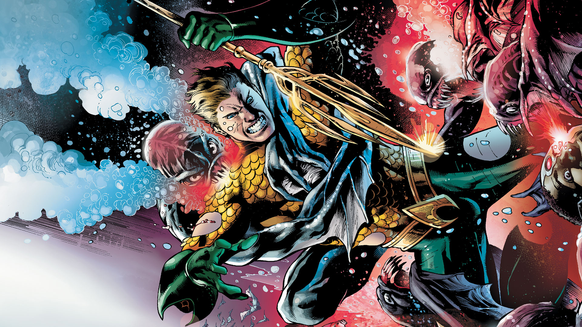 Download Comic Aquaman HD Wallpaper