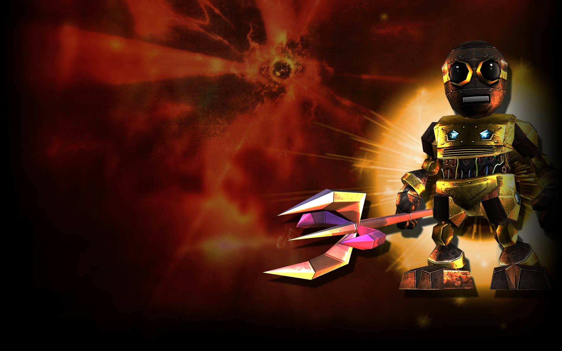 Download Video Game Combat Monsters HD Wallpaper