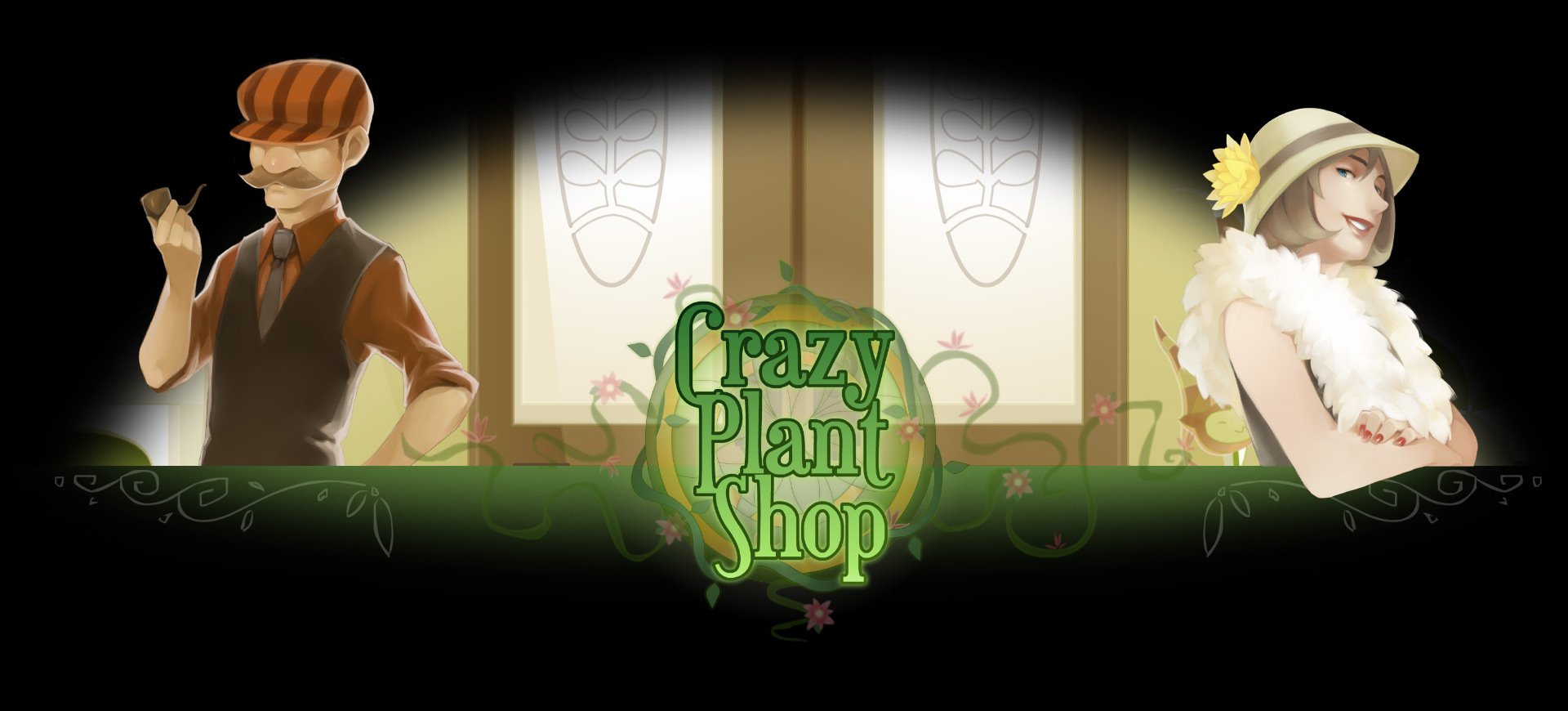 Download Video Game Crazy Plant Shop Wallpaper