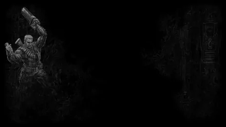 video game Chainsaw Warrior HD Desktop Wallpaper | Background Image