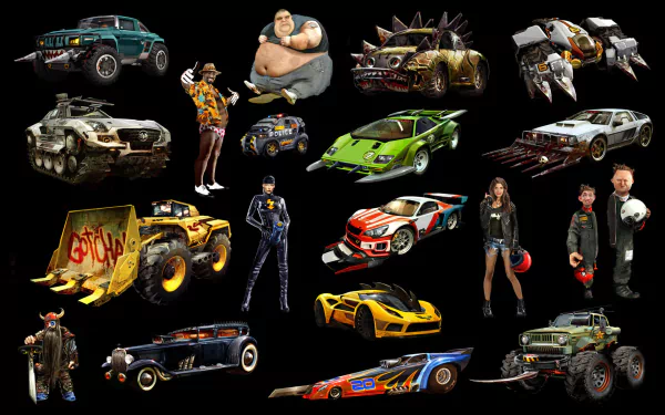 video game Carmageddon: Reincarnation HD Desktop Wallpaper | Background Image