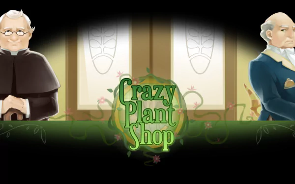 video game Crazy Plant Shop HD Desktop Wallpaper | Background Image