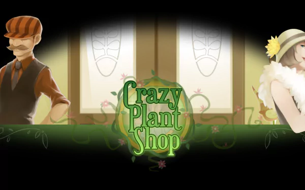 video game Crazy Plant Shop HD Desktop Wallpaper | Background Image