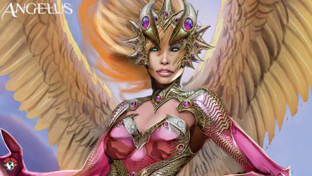 Comic the angelus HD Desktop Wallpaper | Background Image