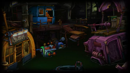 video game Deponia: The Complete Journey HD Desktop Wallpaper | Background Image