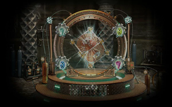 video game Crystals of Time HD Desktop Wallpaper | Background Image