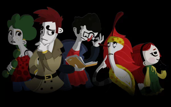 video game Detective Grimoire HD Desktop Wallpaper | Background Image