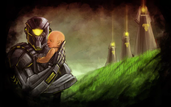 video game Fallen: A2P Protocol HD Desktop Wallpaper | Background Image