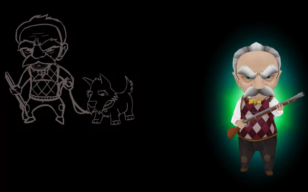 video game Get Off My Lawn! HD Desktop Wallpaper | Background Image