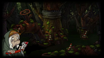 video game Goodbye Deponia HD Desktop Wallpaper | Background Image