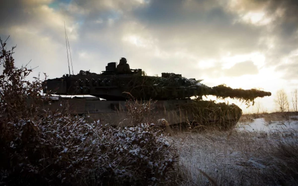 military Leopard 2 HD Desktop Wallpaper | Background Image