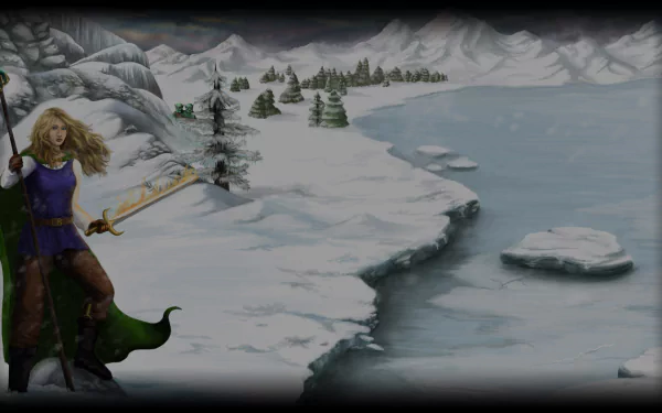 video game Heroine's Quest: The Herald of Ragnarok HD Desktop Wallpaper | Background Image