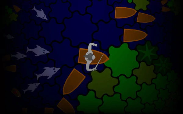 video game HyperRogue HD Desktop Wallpaper | Background Image