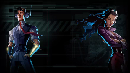 video game Invisible, Inc. HD Desktop Wallpaper | Background Image