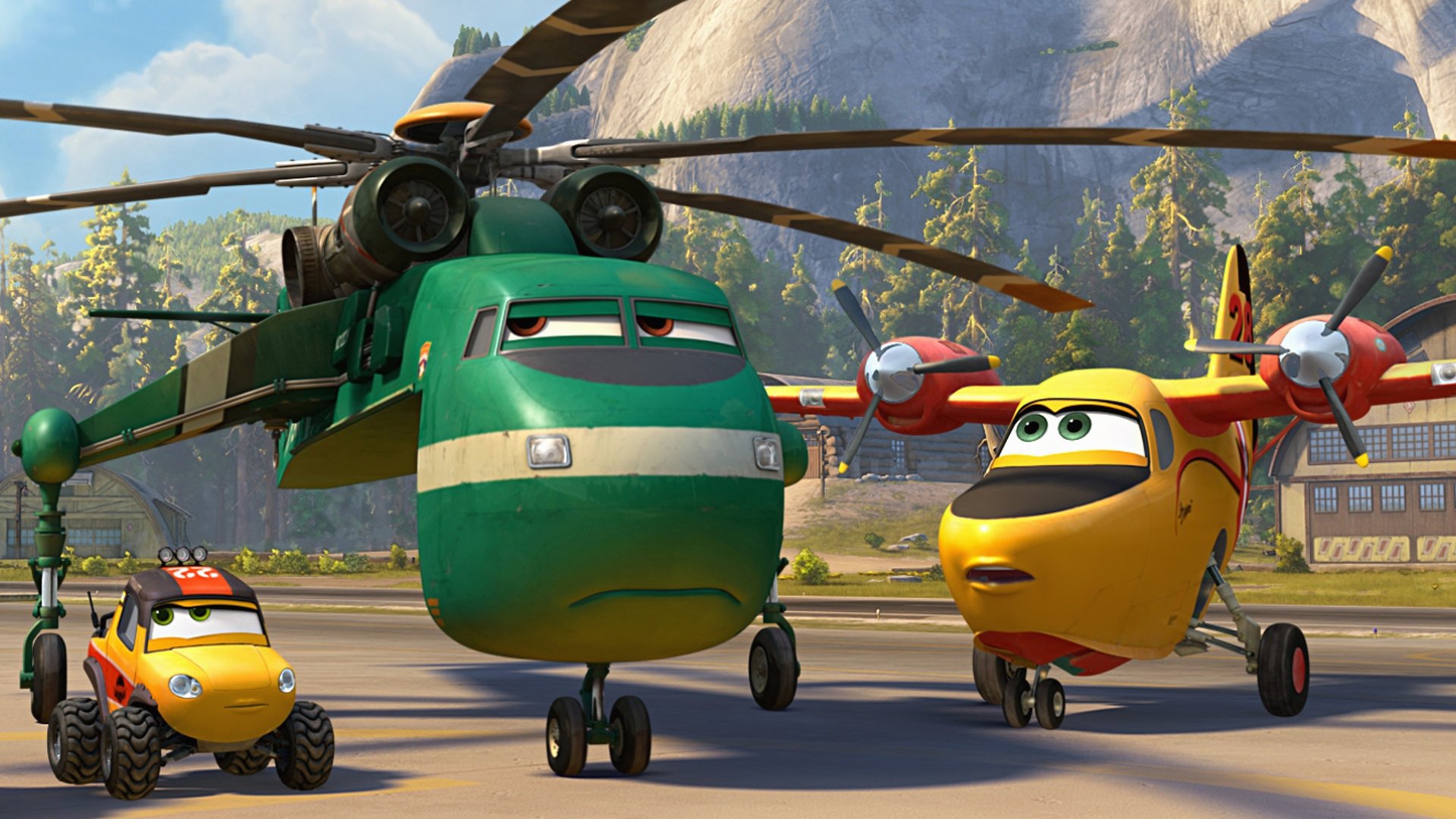 Download Movie Planes: Fire & Rescue HD Wallpaper
