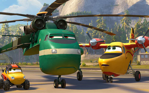 movie Planes: Fire & Rescue HD Desktop Wallpaper | Background Image