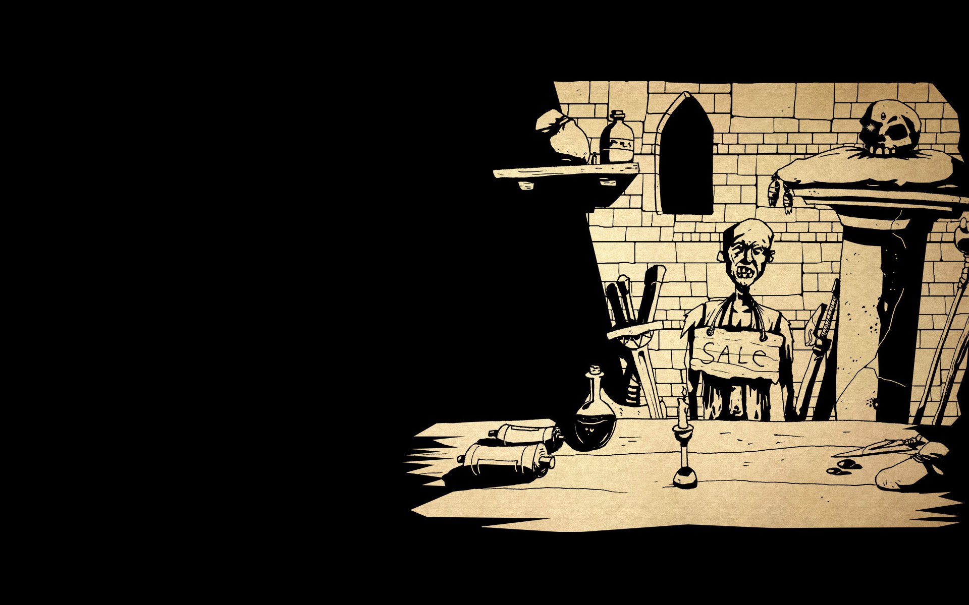 Download Video Game Paper Sorcerer HD Wallpaper