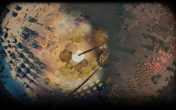 video game Planetary Annihilation HD Desktop Wallpaper | Background Image