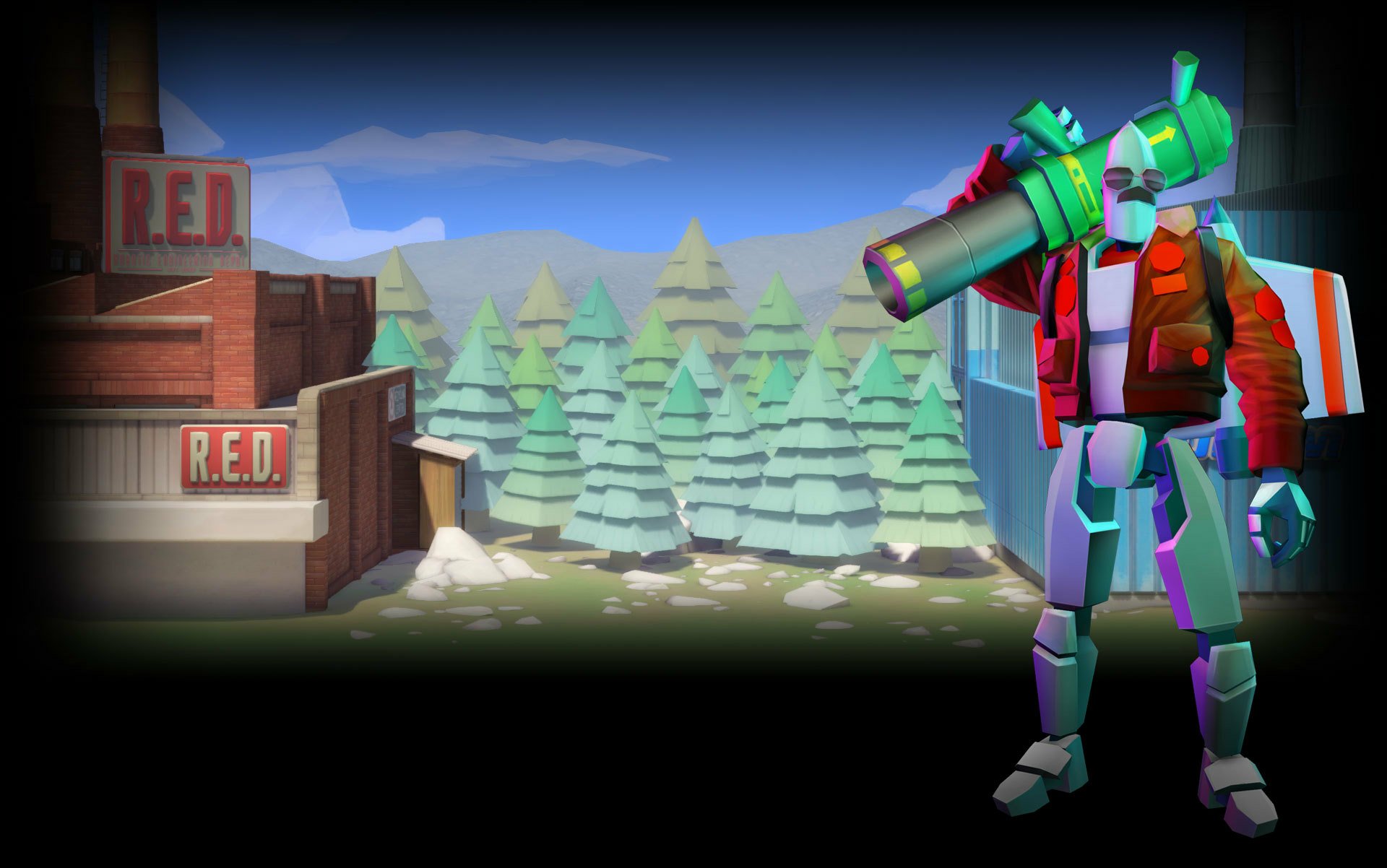 Download Video Game Rustbucket Rumble HD Wallpaper