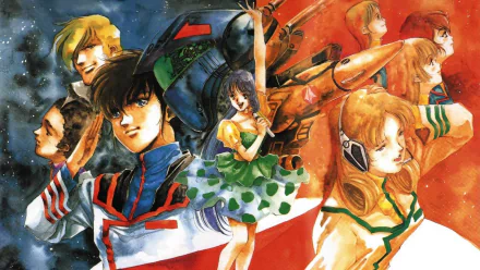 video game Super Dimension Fortress Macross Scrambled Valkyrie HD Desktop Wallpaper | Background Image