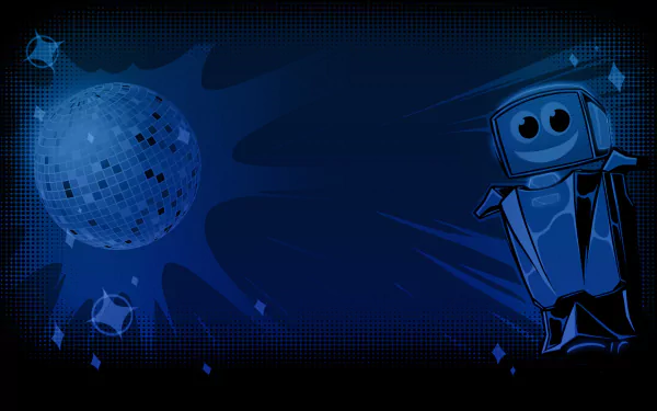 video game Robot Roller-Derby Disco Dodgeball HD Desktop Wallpaper | Background Image