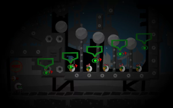 video game Robot vs Birds Zombies HD Desktop Wallpaper | Background Image