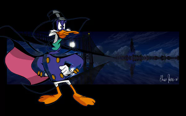 video game Disney's Darkwing Duck HD Desktop Wallpaper | Background Image